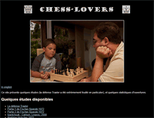 Tablet Screenshot of chess-lovers.org